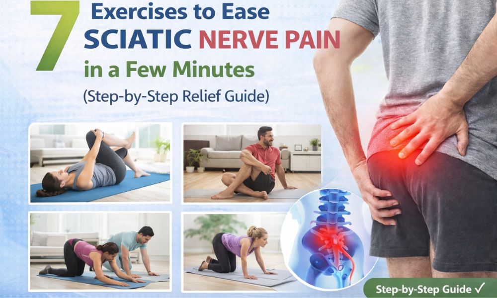 7 Exercises to Ease Sciatic Nerve Pain in a Few Minutes (Step-by-Step Relief Guide)